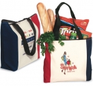 Tri-color Premium Zipper convention Tote / Bag