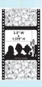 Pre-Designed 3.5 oz Microwave Popcorn Bags: Movie Audience 1 Spot Color