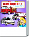 Learn About 911 Coloring and Activity Book